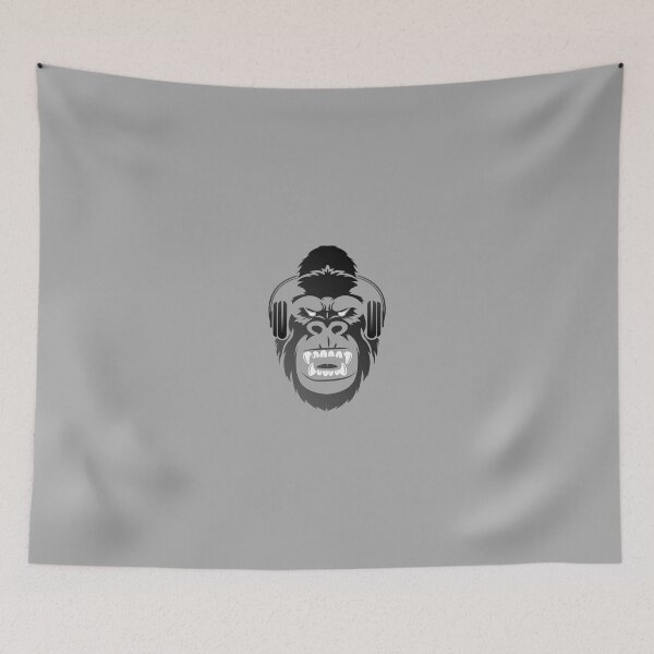 Item preview, Gorilla With Headphones designed and sold by liftdesign.