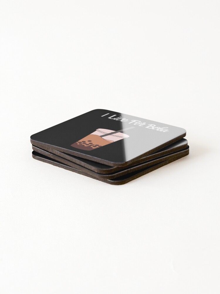 Thumbnail 4 of 5, Coasters (Set of 4), I Live For Boba designed and sold by Rpgpbp.