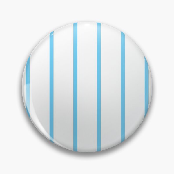 Item preview, Narrow turquoise and white stripes designed and sold by LittleBettyMakes.