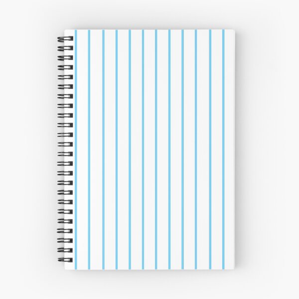 Item preview, Narrow turquoise and white stripes designed and sold by LittleBettyMakes.