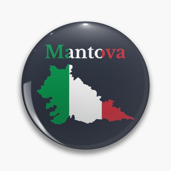 Artikelvorschau, Provinz Mantua Karte, Italienische Provinz. entworfen und verkauft von marosharaf.
