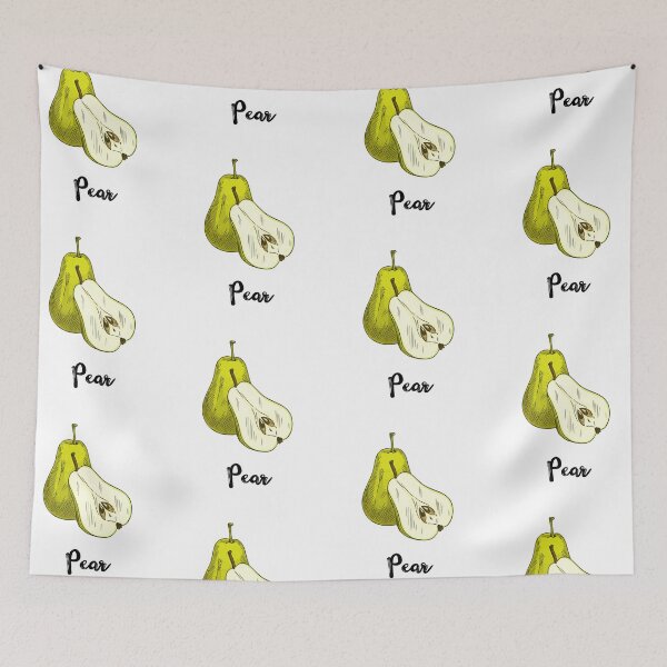 Item preview, Pear Fruit - Label Series designed and sold by cuteCREEPshop.