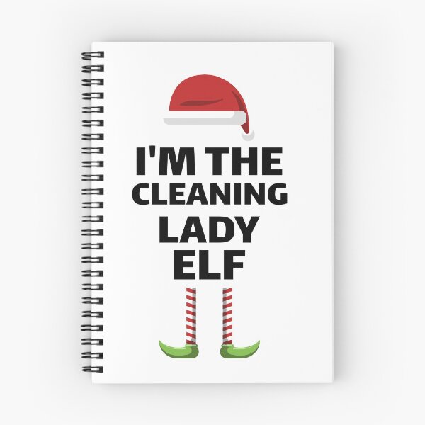 Item preview, Christmas cleaning lady elf matching group costume designed and sold by Jeangel97.