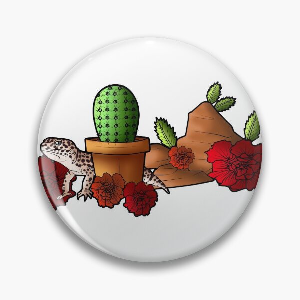 Item preview, Leopard gecko desert design version 1 designed and sold by AMackInCheese.