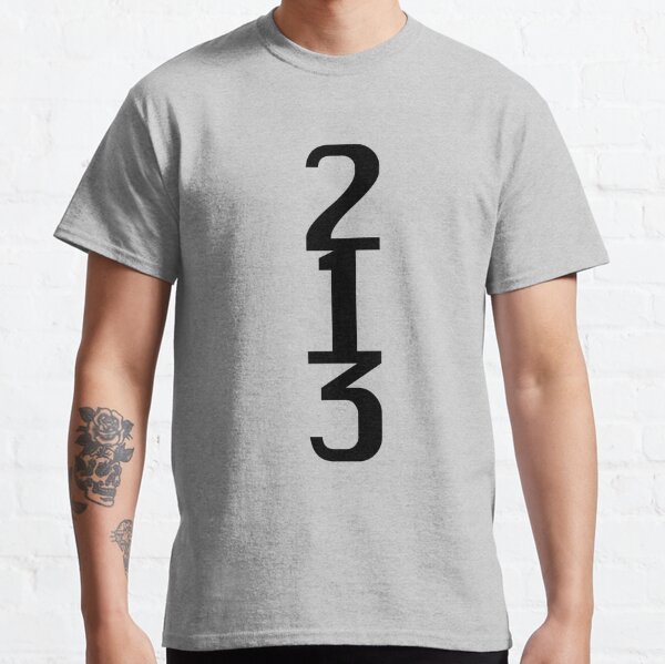 Men's Los Angeles 213 Area Code T-Shirt - Boredwalk