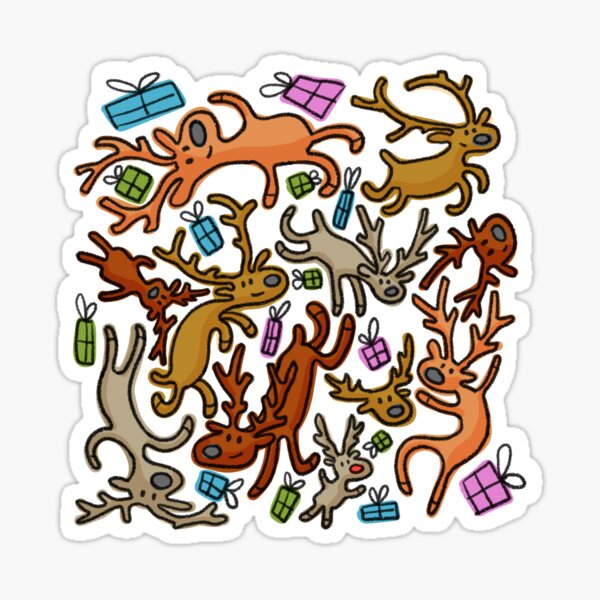Reindeer! Sticker