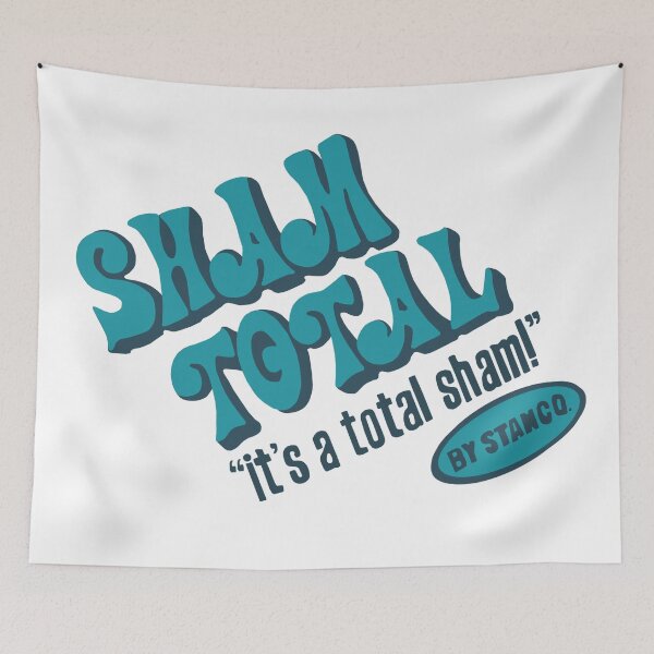 Item preview, Sham Total designed and sold by Dark Angel Graphics.