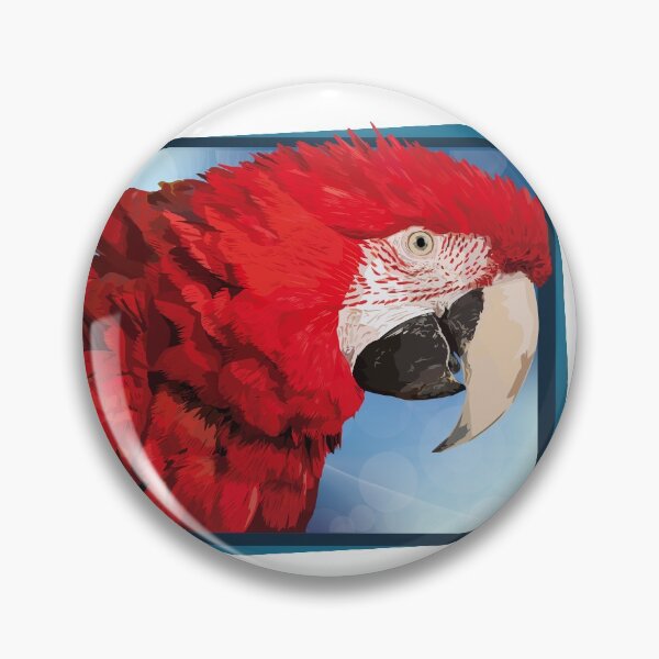 Item preview, red macaw designed and sold by obscurite.