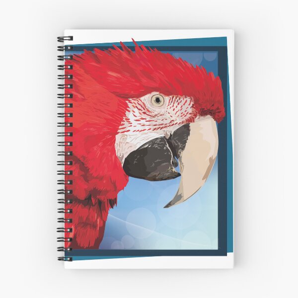 Item preview, red macaw designed and sold by obscurite.
