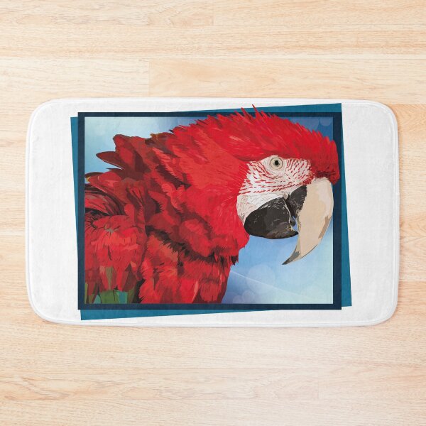 Item preview, red macaw designed and sold by obscurite.