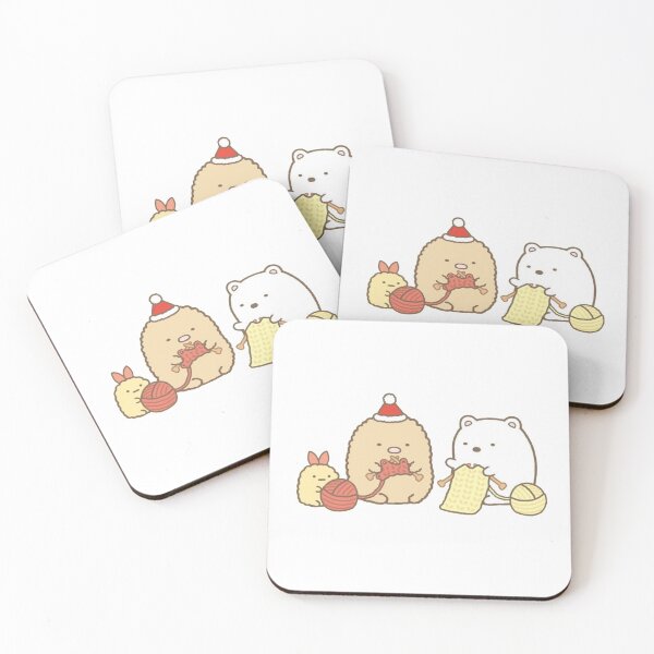 Item preview, Christmas Knitting Inspired Sumikko Gurashi Graphic designed and sold by katieeh21.