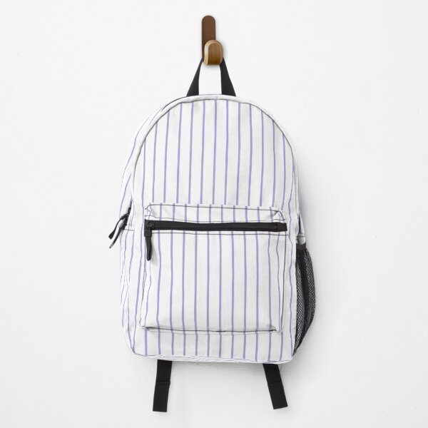 Item preview, Narrow lilac and white stripes designed and sold by LittleBettyMakes.