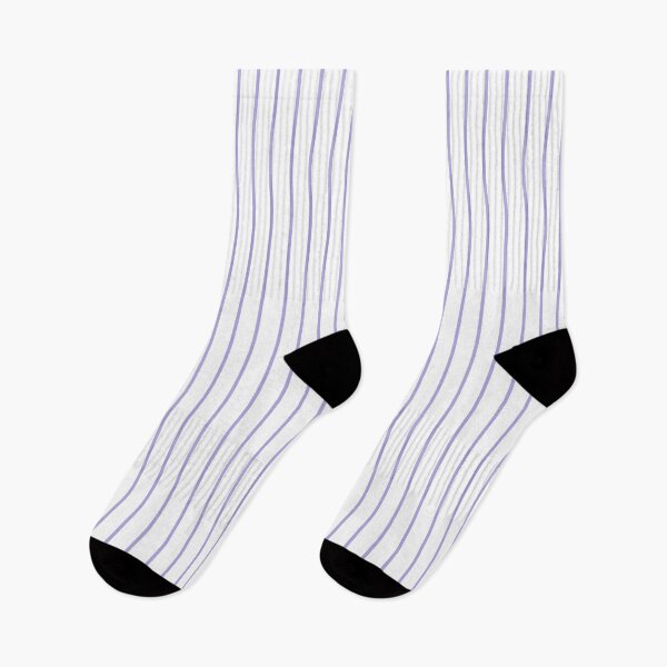 Item preview, Narrow lilac and white stripes designed and sold by LittleBettyMakes.