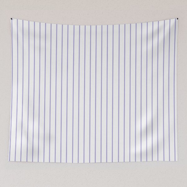 Item preview, Narrow lilac and white stripes designed and sold by LittleBettyMakes.