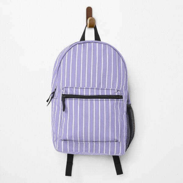 Item preview, Narrow lilac and white stripes 2 designed and sold by LittleBettyMakes.
