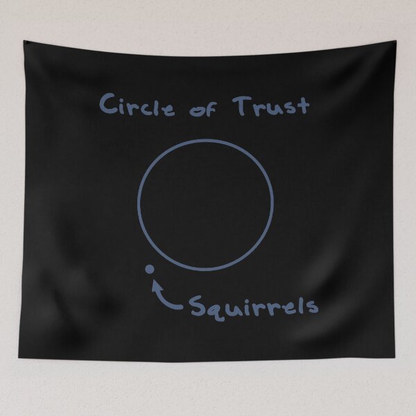 Item preview, Circle of Trust Squirrel designed and sold by TrackingSprawl.
