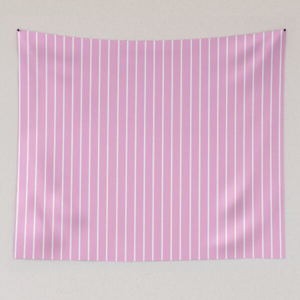 Item preview, Narrow pink and white stripes 2 designed and sold by LittleBettyMakes.