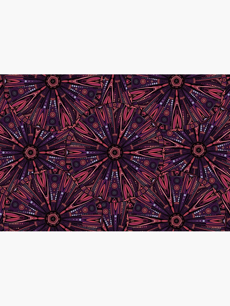 Underwater Urchin Mandala by akayeart