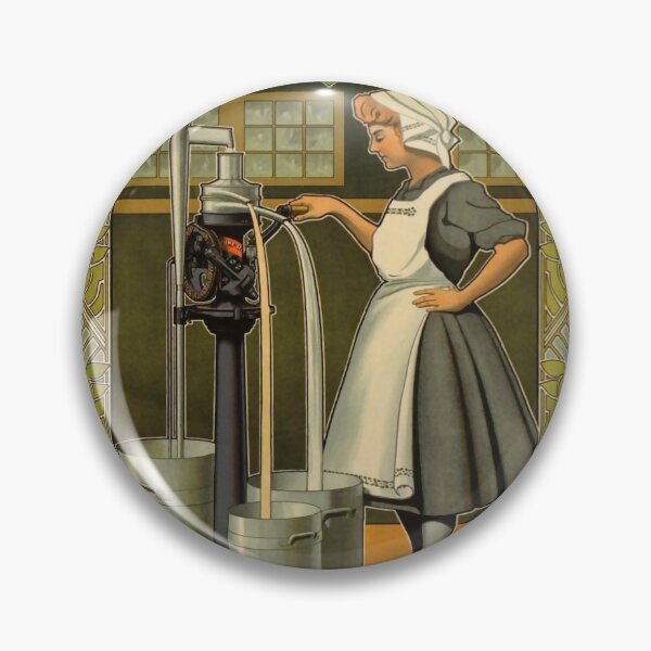 Item preview, retro pump separator die grossten handseparatoren des welt designed and sold by CorasPosters.