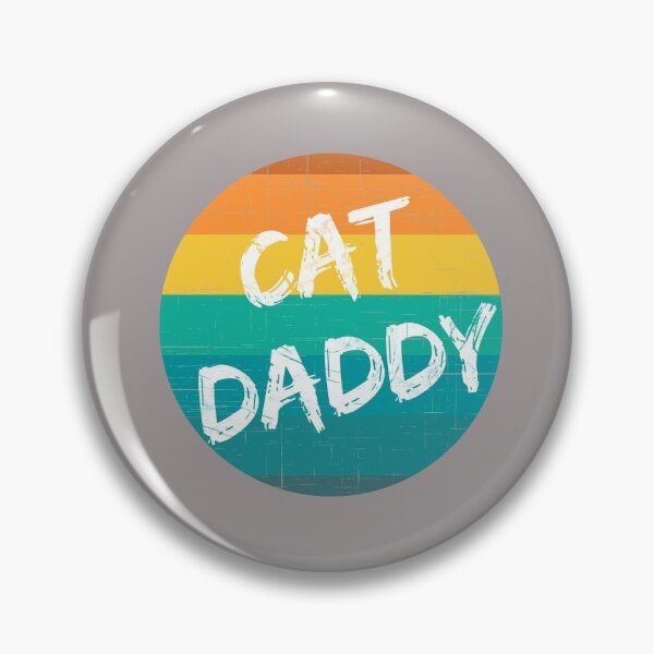 Item preview, Cat Daddy (white text, sunset circle) designed and sold by HamiltonmagicTs.