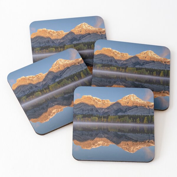 Item preview, Wedge Pond Alpenglow Alberta Canada designed and sold by Catherine Reading.