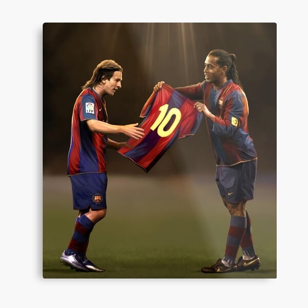 Ronaldinho Metal Prints Redbubble