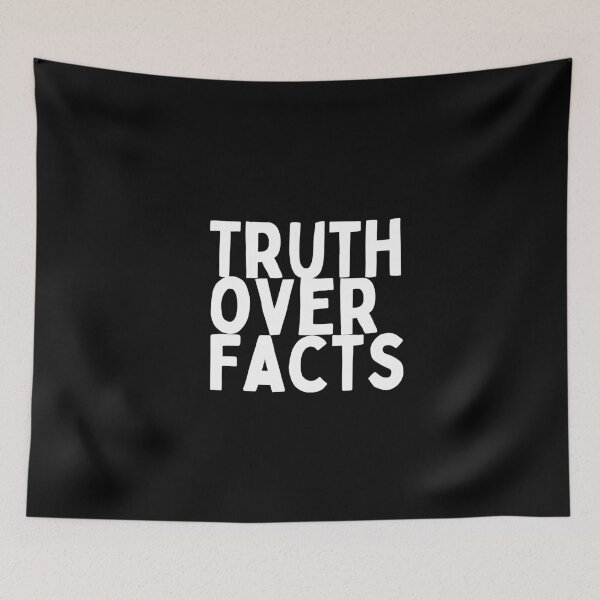 Item preview, Truth Over Facts Satire Quote designed and sold by MixedBagMerch.