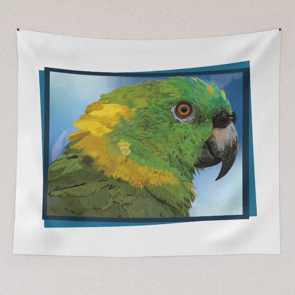 Item preview, yellow-naped amazon designed and sold by obscurite.