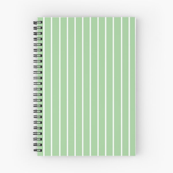 Item preview, Narrow green and white stripes 2 designed and sold by LittleBettyMakes.