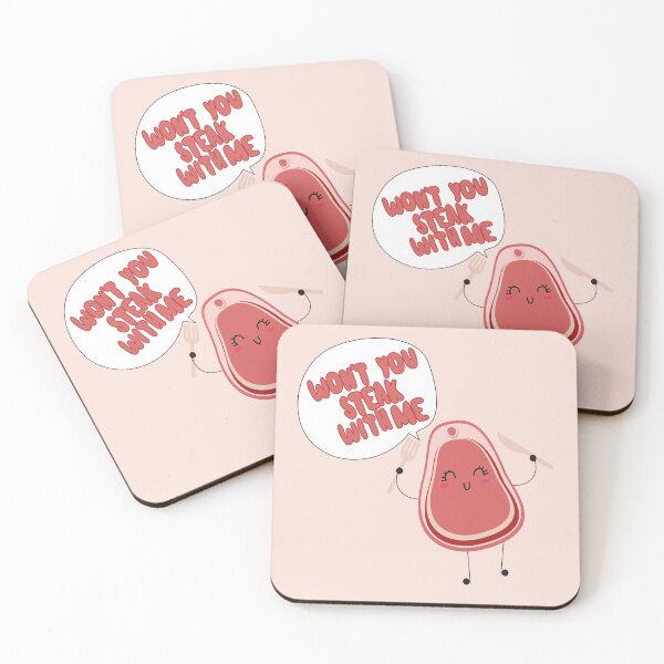 Item preview, Won't You Steak With Me designed and sold by maxine cunanan.