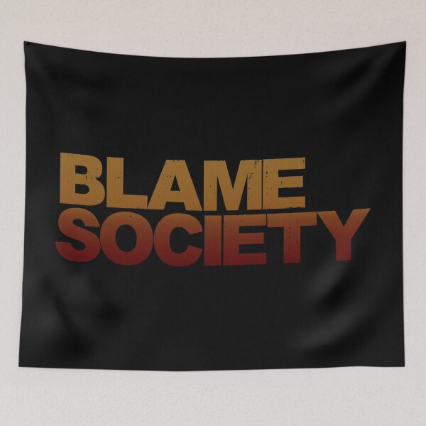 Item preview, Blame Society  designed and sold by TrackingSprawl.