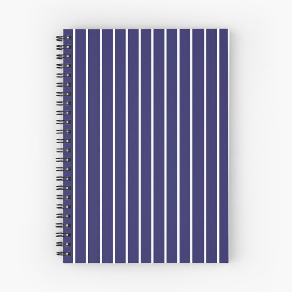 Item preview, Narrow navy blue and white stripes 2 designed and sold by LittleBettyMakes.