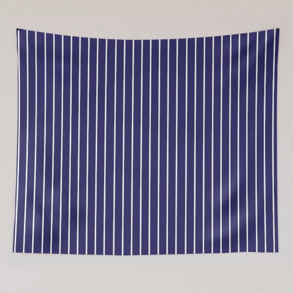 Item preview, Narrow navy blue and white stripes 2 designed and sold by LittleBettyMakes.