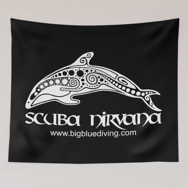 Item preview, Big Blue Diving Classic Logo White designed and sold by BigBlueDiving.