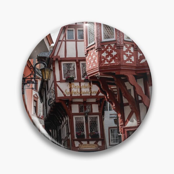 Item preview, Medieval Market Square - Bernkastel Germany designed and sold by Lucinda Walter.