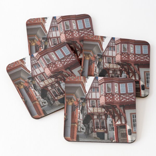 Item preview, Medieval Market Square - Bernkastel Germany designed and sold by Lucinda Walter.