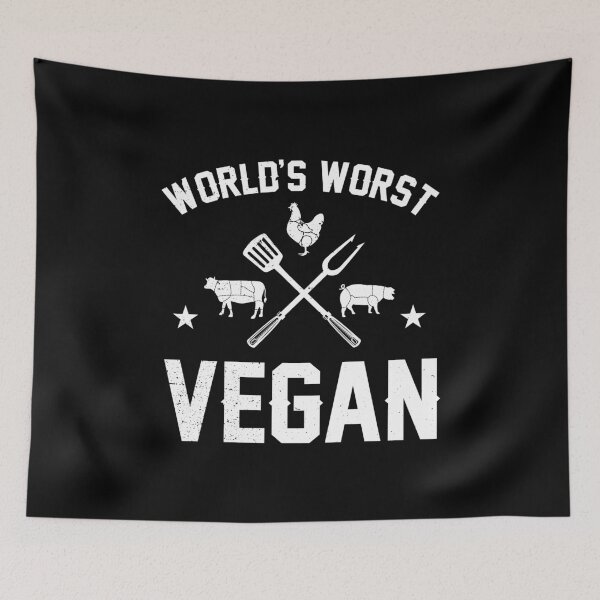Item preview, 20200716 World s Worst Vegan designed and sold by haselshirt.