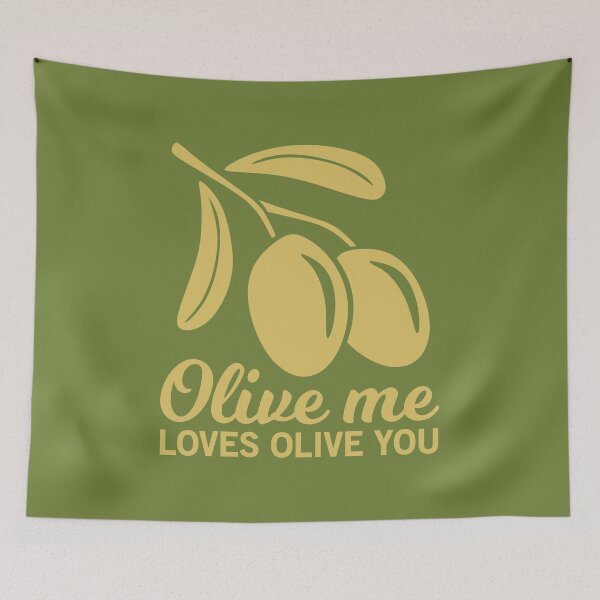 Item preview, Olive Me Loves Olive You designed and sold by Sinfamous.