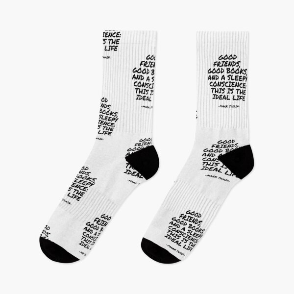 Item preview, Mark Twain - Good friends, good books, and a sleepy conscience: this is the ideal life designed and sold by appleofyoureye.
