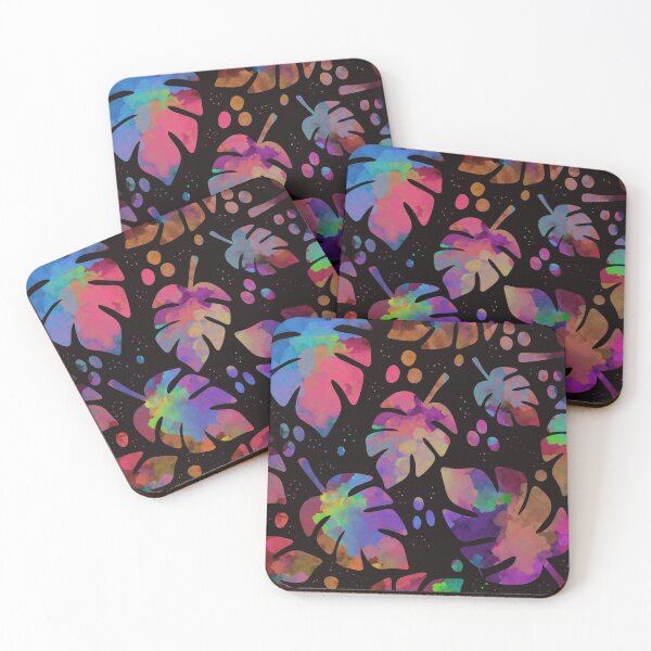 Item preview, Rainbow Tropical Leaves designed and sold by Walker Colors.