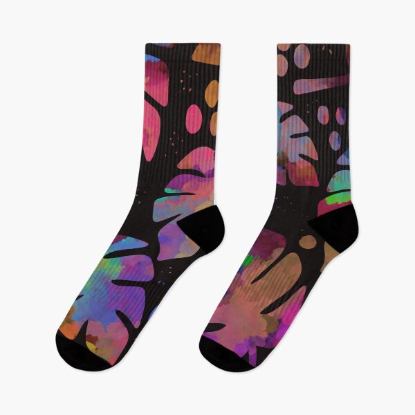 Item preview, Rainbow Tropical Leaves designed and sold by Walker Colors.