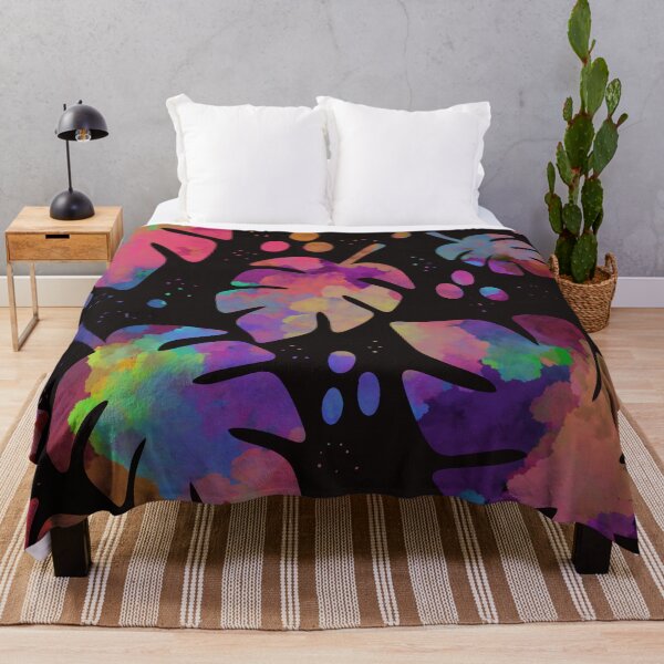 Item preview, Rainbow Tropical Leaves designed and sold by Walker Colors.