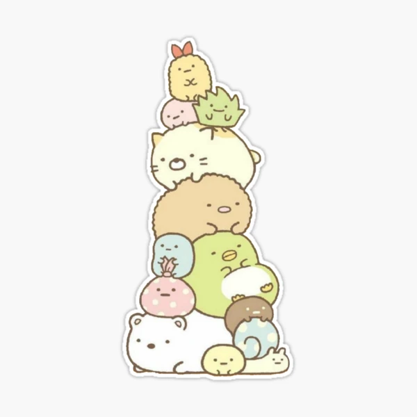 Sumikko Gurashi  Sticker for Sale by Gabbie i  Cute stickers, Aesthetic  stickers, Kawaii stickers