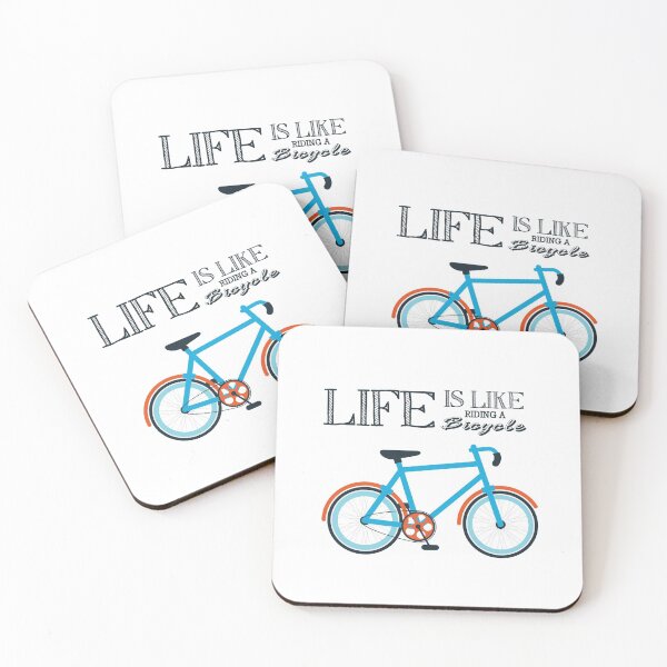 Item preview, Life is like riding a bicycle designed and sold by della95.