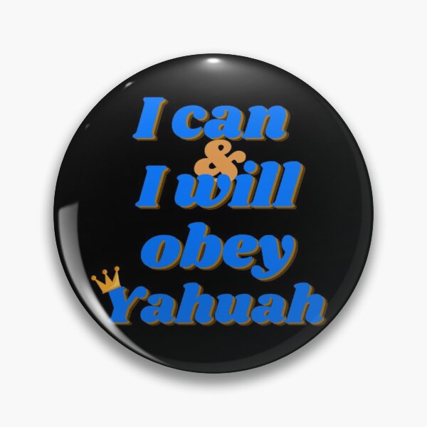 Item preview, I can and I will obey Yahuah( LORD) in the bible designed and sold by DaughterofYah.