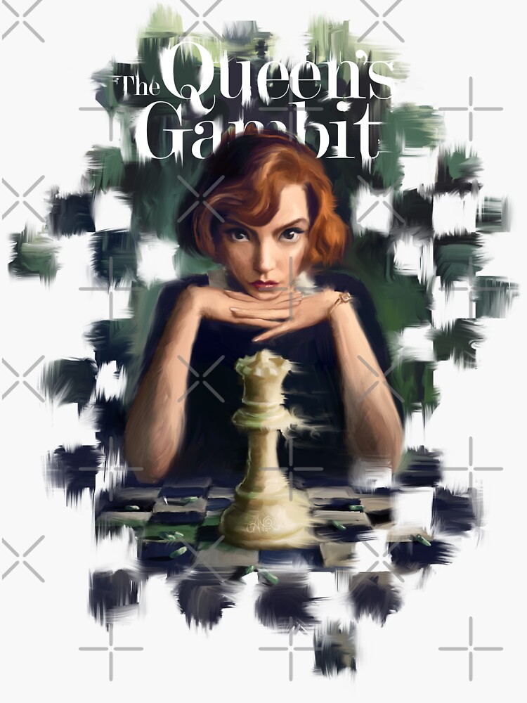 The Queen's Gambit Through The Eyes Of Digital Painters  Queen's gambit,  The queen's gambit, The queen's gambit art