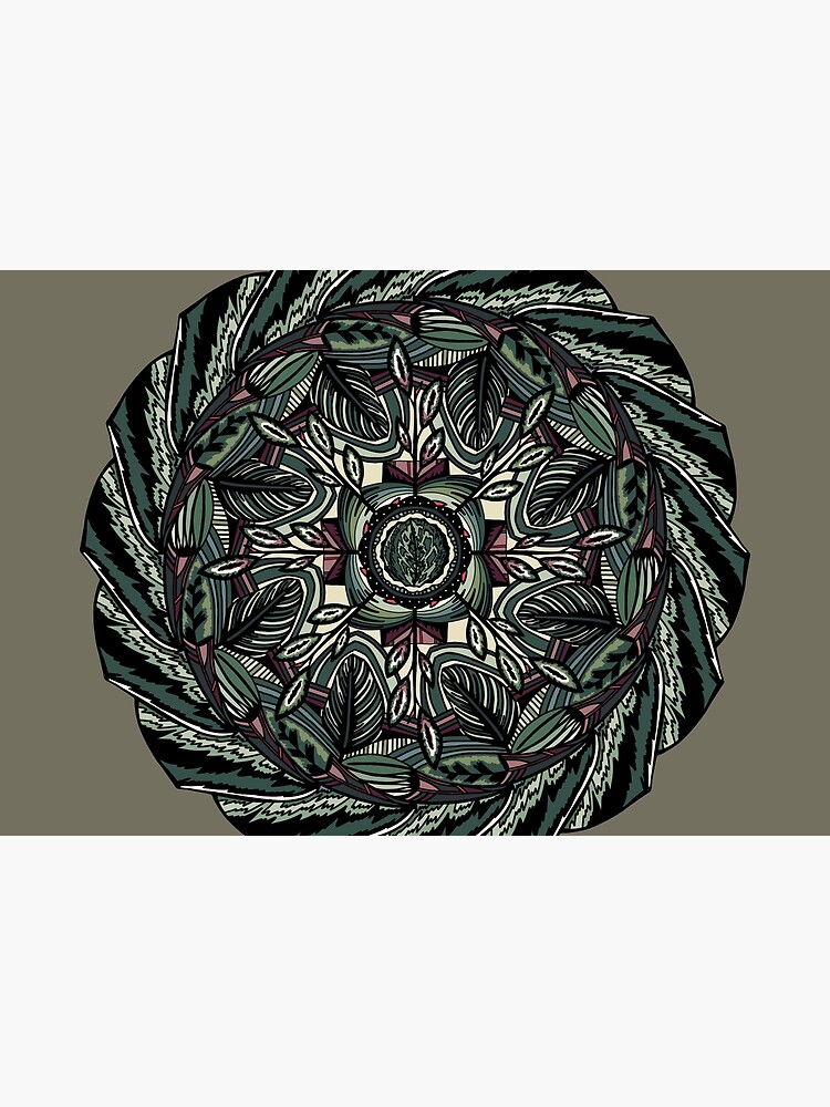 House Plants Mandala by akayeart