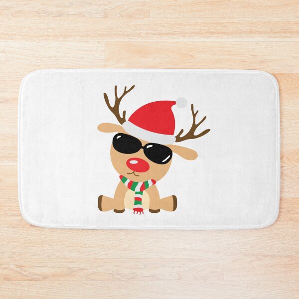 Item preview, Christmas - Cute reindeer with glasses designed and sold by ShawnDzign.