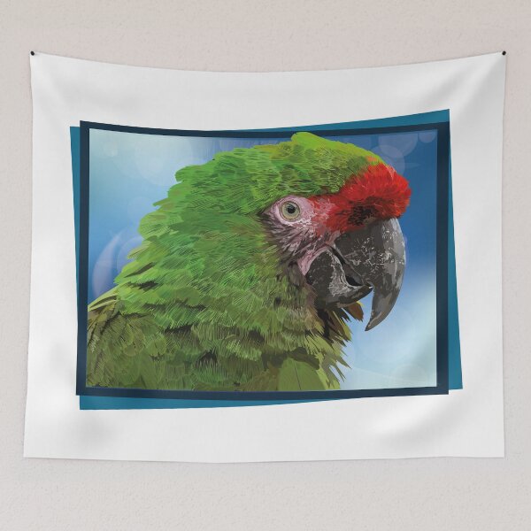 Item preview, military macaw designed and sold by obscurite.