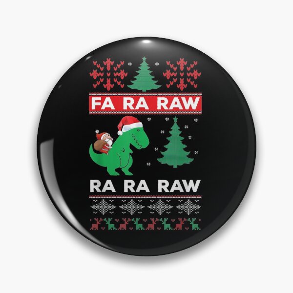 Artikelvorschau, Lustiges hässliches Weihnachtsgeschenk des T-Rex Dinosauriers - Fa Rawr Rawr entworfen und verkauft von howardbarrac.